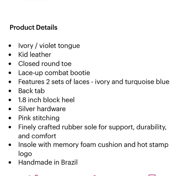 Larroude Winter white Leather boots-NWOT Size 9.5 - Picture 13 of 13